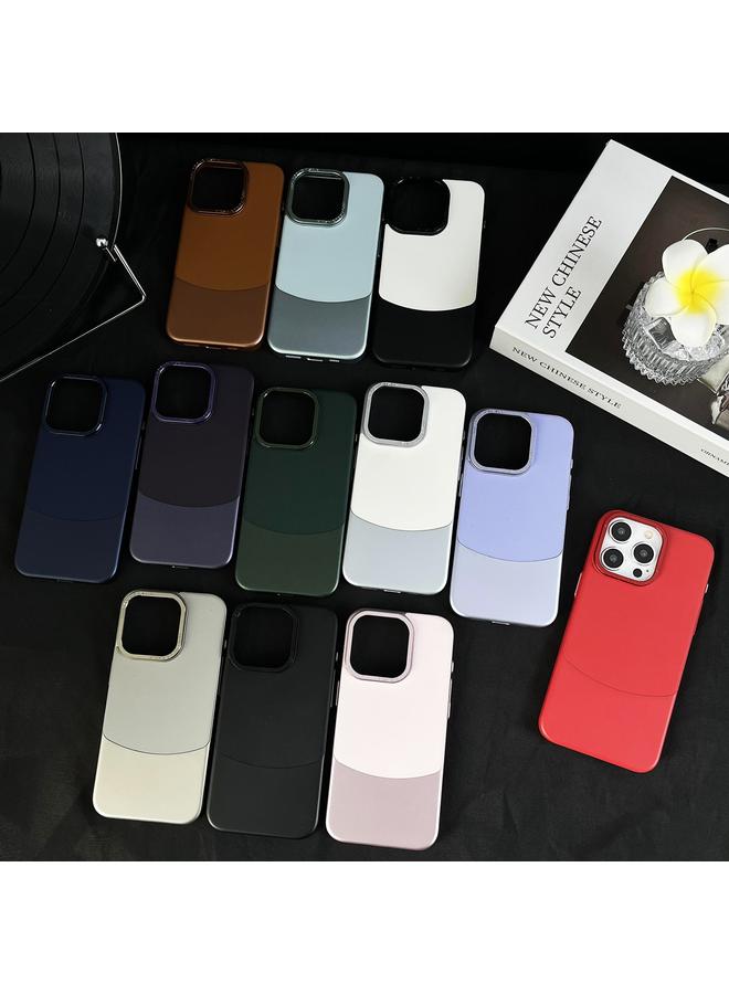 S-TOP Case For iPhone 16 Pro Max Napa Texture PC + Leather Phone Case - Image 2