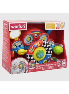 WinFun WinFun Baby Learning Steering Wheel Kids Toy  - Image 1