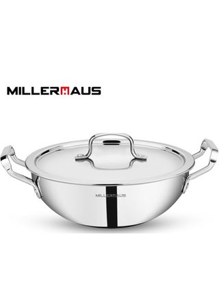 TRIPLY KADAI WITH LID 24 CM