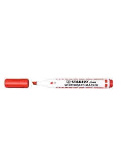 STABILO Stabilo 643/40 Set of 10 Marker Pens - Red 