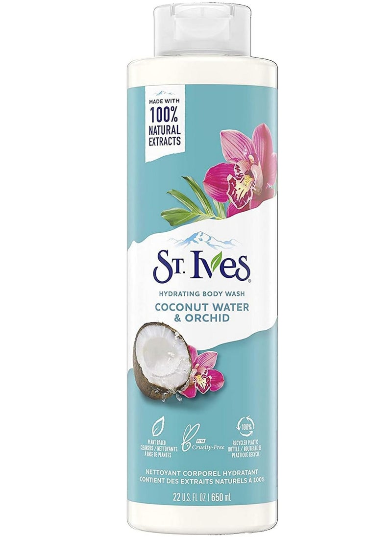St. lves - Coconut Water & Orchid Hydrating Body Wash 650 ML - Image 1