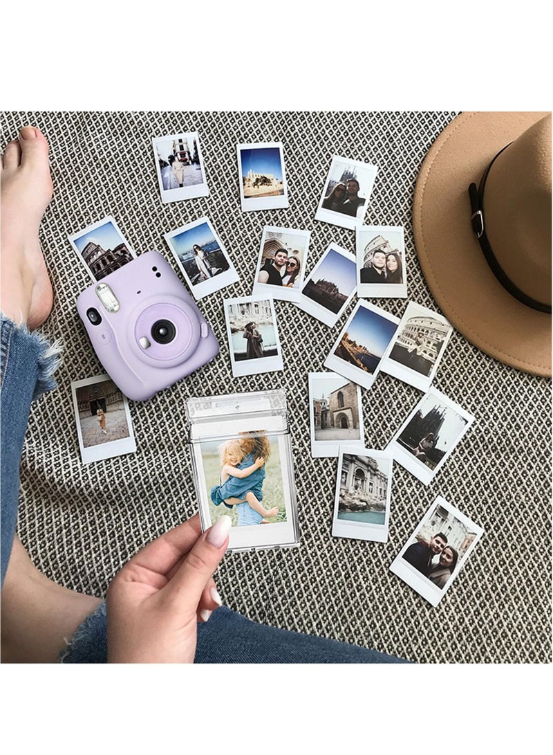 3-inch Ice Cream Photo Box For Polaroid Mini Ins Star Small Card Platform Photo Frame Camera Photo Shell Portable Storage Box - Image 3