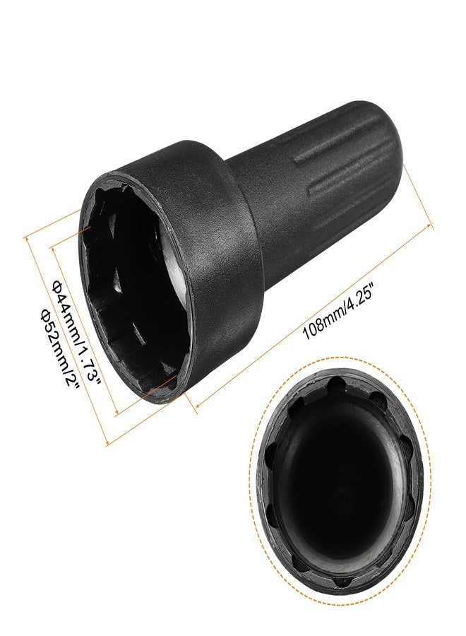 MECCANIXITY E26 Socket Ring Removal Tool for Medium Base Threaded Rings, Light Replacing Accessories Black Plastic, Pack of 5 - Image 2