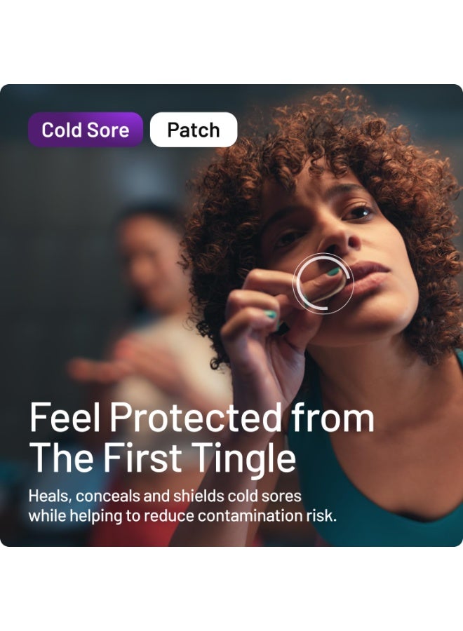 Compeed Cold Sore Patch-Invisible, Fever Blisters For Lips With 12 Hours Non Stop Action Lip Patch For Women, Men And Kids, 15 Pcs Pack - Image 3