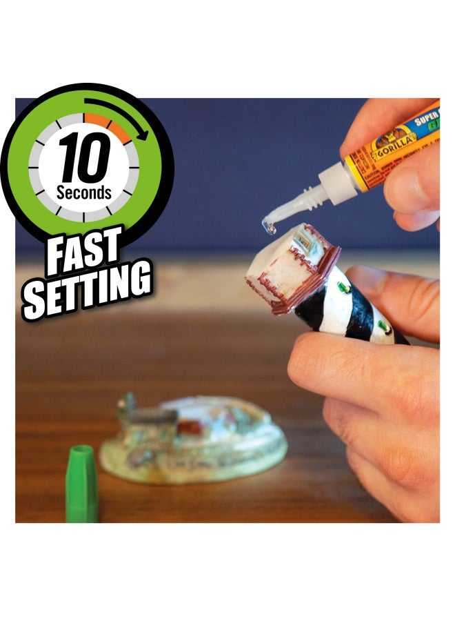 Gorilla Super Glue Gel 15 Gram Clear Pack Of 1 - Image 5