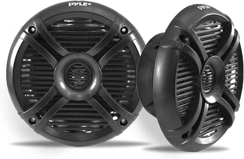 Pyle PLMRX68LEB Hydra 6" x 9" Waterproof Marine Boating Grade Speakers, Built-In Multi-Color LED Lights, 250 Watt, Pair - Image 3