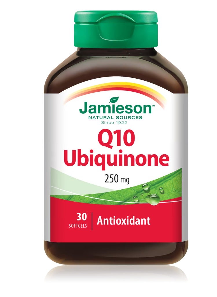 JAMIESON Q10 Ubiquinone 250 mg 30 Soft gels - Image 2