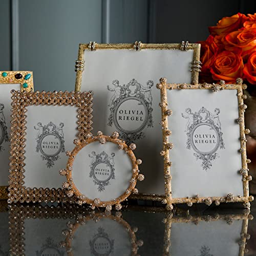 Olivia Riegel Odyssey Gold Austrian Crystal 5x7 Frame (r) - 5x7 - Image 2