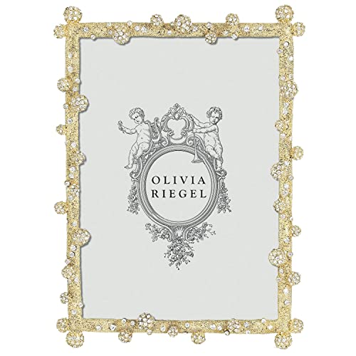 Olivia Riegel Odyssey Gold Austrian Crystal 5x7 Frame (r) - 5x7 - Image 1