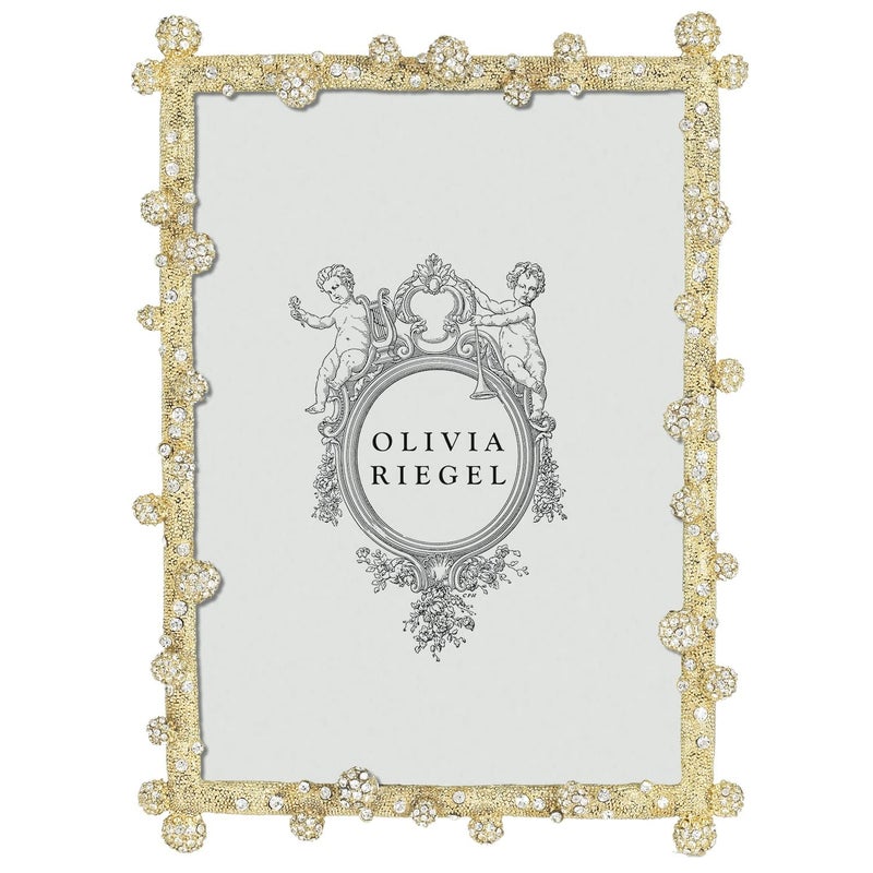 Olivia Riegel Odyssey Gold Austrian Crystal 5x7 Frame (r) - 5x7 - Image 4