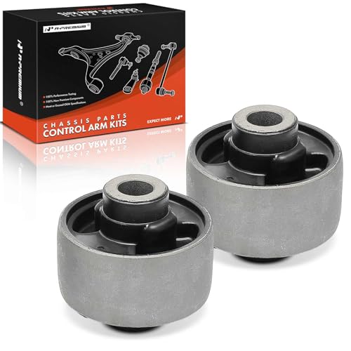 A-Premium مجموعة بوشات ذراع التحكم السفلي الأمامي A-Premium 2 x، متوافقة مع هوندا سيفيك وأكورا CSX، 2006 2007 2008 2009 2010 2011 - Image 1