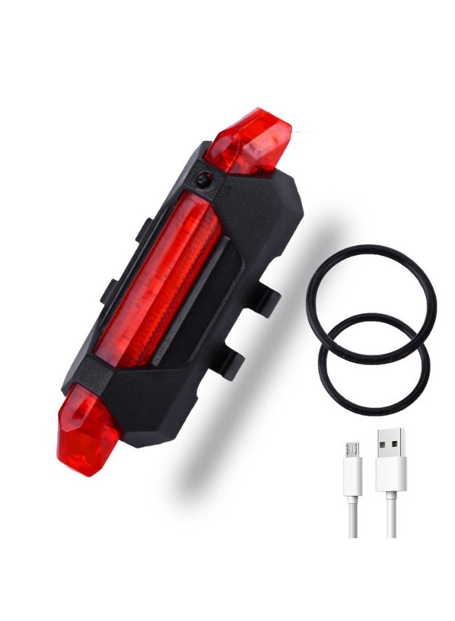 نيبمينينت مصباح خلفي تحذيري للدراجة بشحن USB - الخيار المثالي لركوب آمن