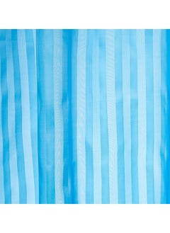 Home Pro Polyester Shower Curtain 180x180 Cm Size Light Blue  - Image 4
