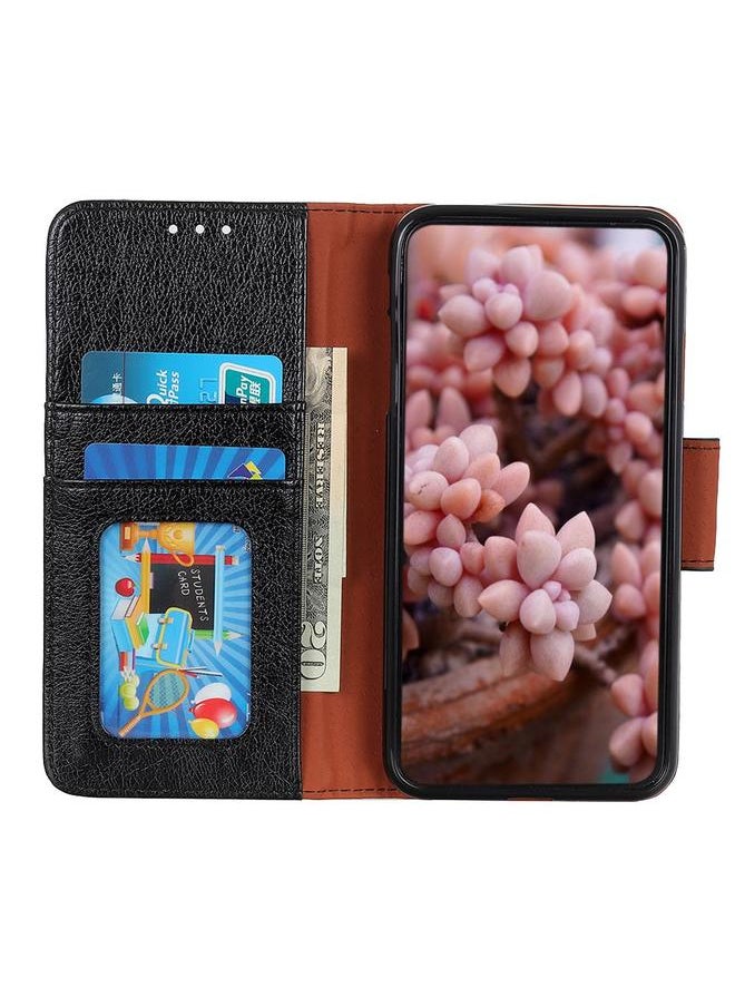 Green Tiger Case For Honor 400 Lite Nappa Texture Flip Leather Phone Case  - Image 4