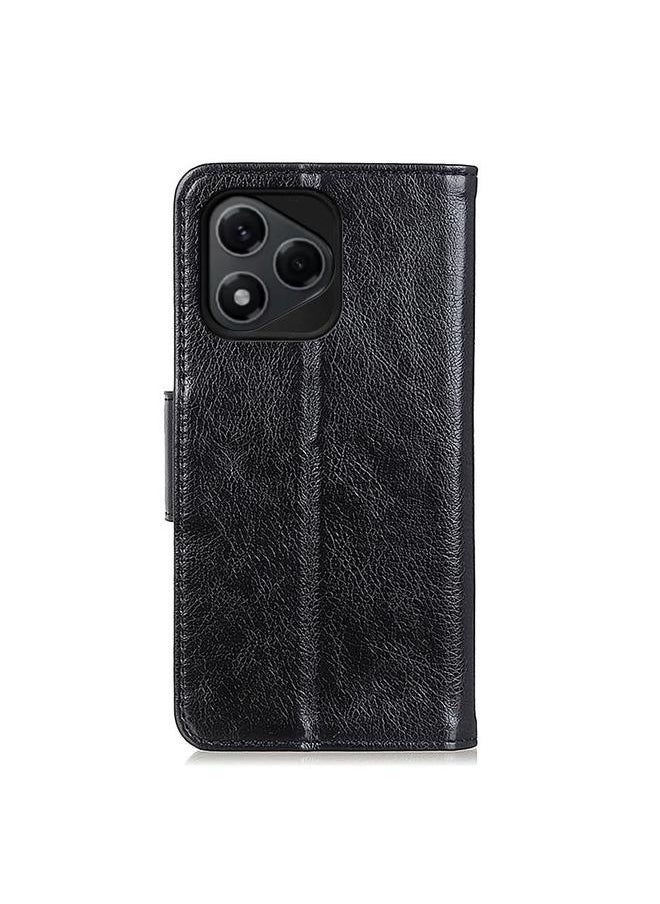 Green Tiger Case For Honor 400 Lite Nappa Texture Flip Leather Phone Case  - Image 3