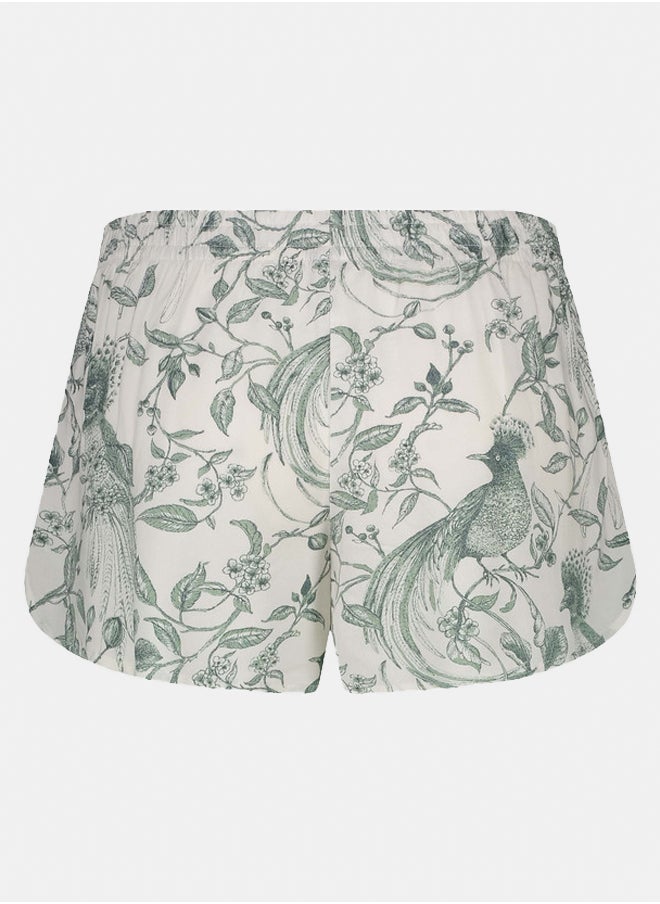 hunkemoller - Floral Resort Pajama Shorts - Image 1