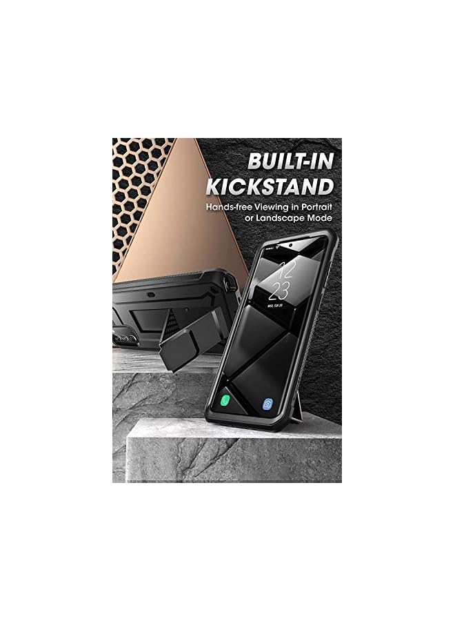 SupCase Unicorn Beetle Pro Series Case for Samsung Galaxy Note 20 Ultra (2020 Release), Full-Body Rugged Holster & Kickstand Without Built-In Screen Protector (Black) - Image 3