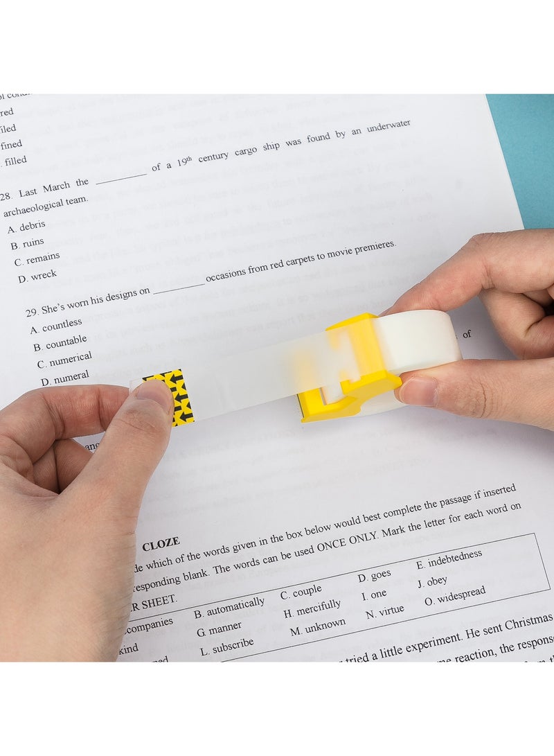 Deli EA30611 Stick Up BOPP Invisible Tape with Dispenser, 18mm x 18.3m, Non-Toxic, Low Odor, 2PCS/Blister Card - Image 5