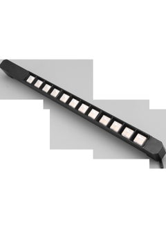 Hummer Movable anti-glare floodlight, 40 cm, black solar  - Image 1