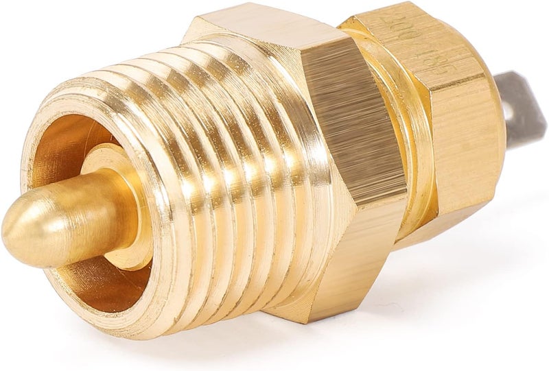LCWRGS Fan Temperature Switch 200 to 185 Degree Electric Engine Cooling Fan Thermostat Temp Sensor Switch with 3/8" Pipe Thread for 10" 12" 14" 16" Fan - Image 3