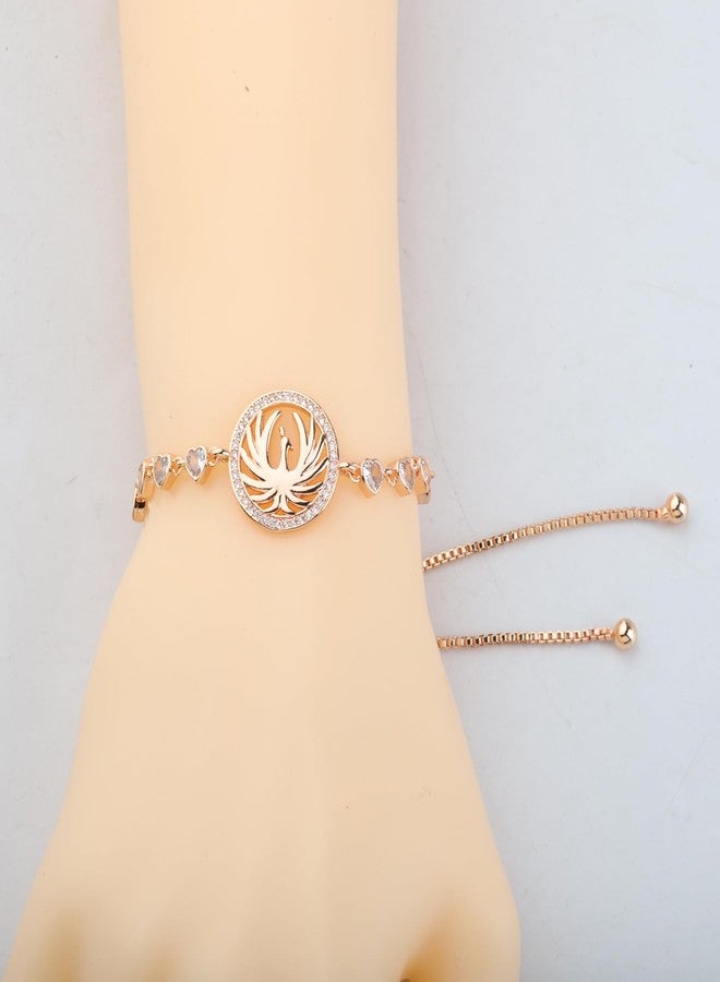 FEELMEM Inspirational Phoenix Gift Phoenix Slider Bracelet Fire Bird Jewelry Phoenix Recovery Gifts (Phoenix bracelet) - Image 3