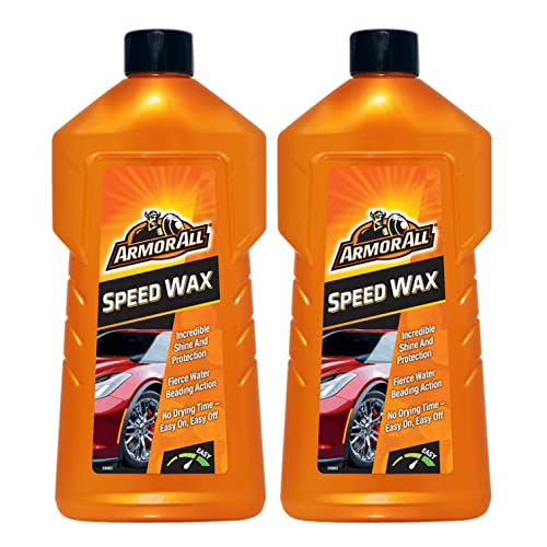 Armor All - Speed Wax - Contains Carnauba Wax - Incredible Shine & Protection - 500ml : Pack of 2 - Image 1