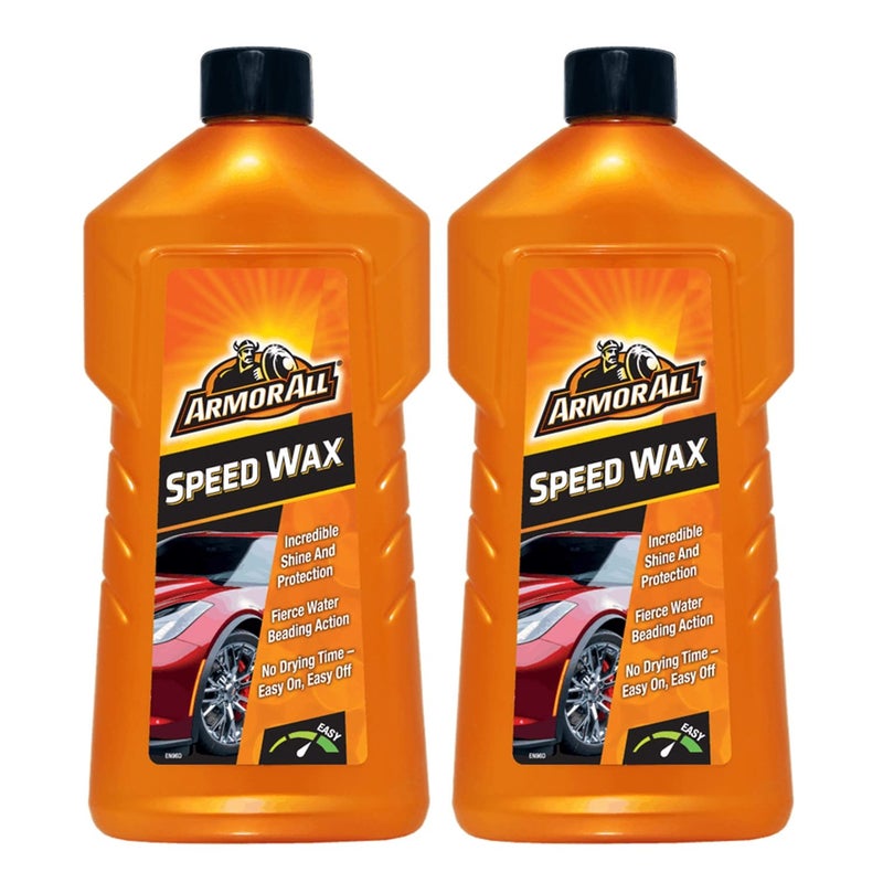 Armor All - Speed Wax - Contains Carnauba Wax - Incredible Shine & Protection - 500ml : Pack of 2 - Image 5