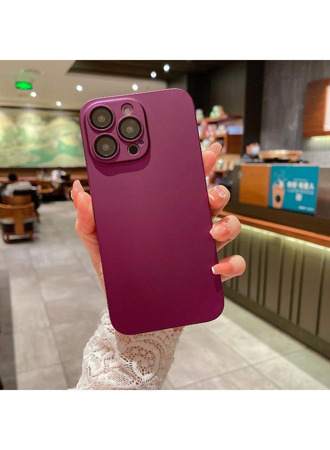 S-TOP Case For iPhone 12 Pro Max Oily Feel PC Shockproof Protective Phone Case - Image 1