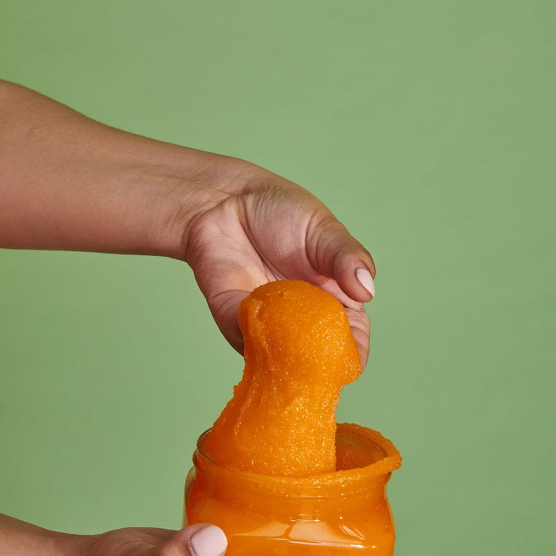 Treehut Tangerine Shea Sugar Scrub, Exfoliating, Hydrating & Moisturizing Body Scrub with Shea Butter & Nourishing Essential Oils, Smooth & Soften Skin, 18 oz - Image 4