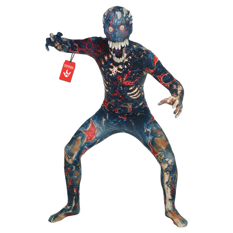 Morphsuits Kids Burnt Zombie Monster Costume  Large 446  1012 Years - Image 2