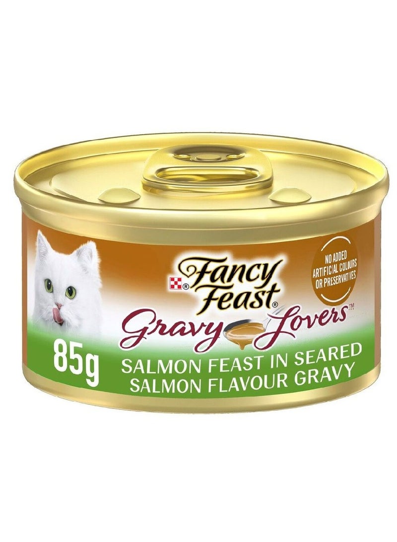 PURINA Fancy Feast Gravy Lovers Salmon 85g