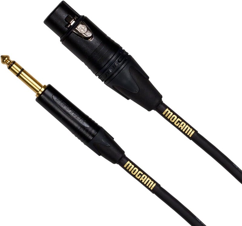 Mogami GOLD-TRSXLRF-20 Balanced Quad Patch Cable - 20 Feet