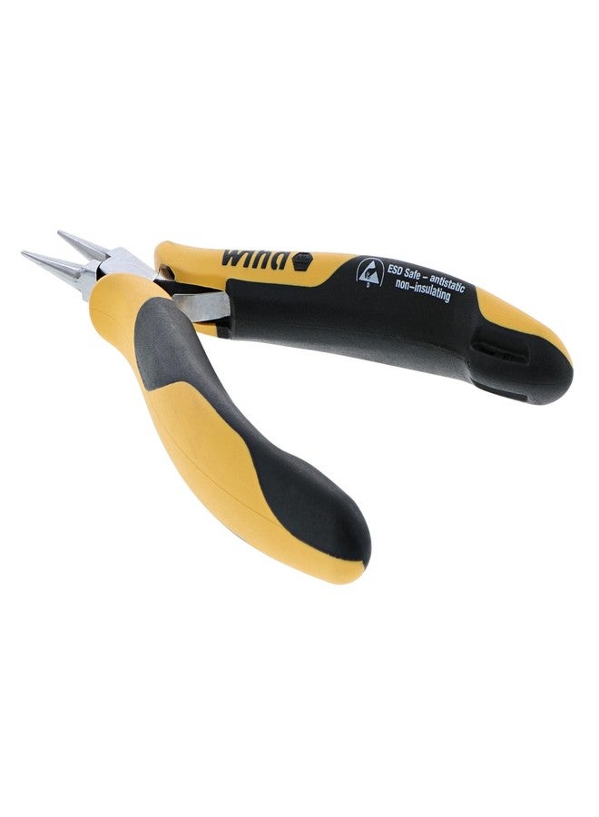 ويها كماشة Wiha 32750 ESD آمنة ذات أنف دائري قصير 4-3/4 بوصة - Image 5