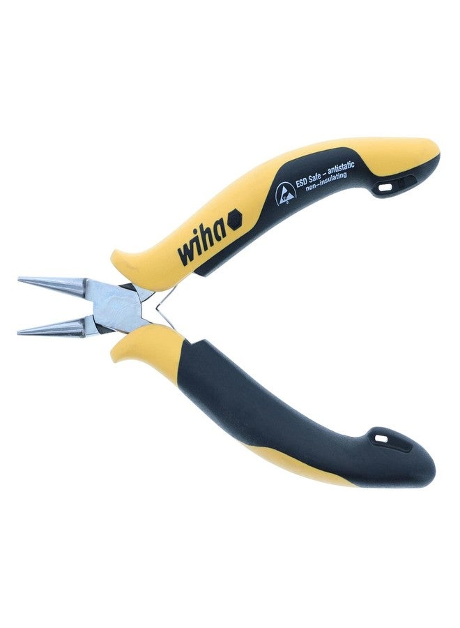 ويها كماشة Wiha 32750 ESD آمنة ذات أنف دائري قصير 4-3/4 بوصة - Image 2