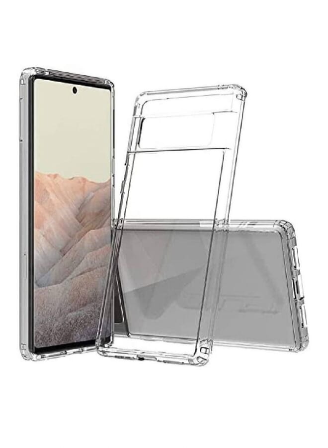 IAF Ultra Slim Protective Silicone Case Cover For Google Pixel 6 Clear