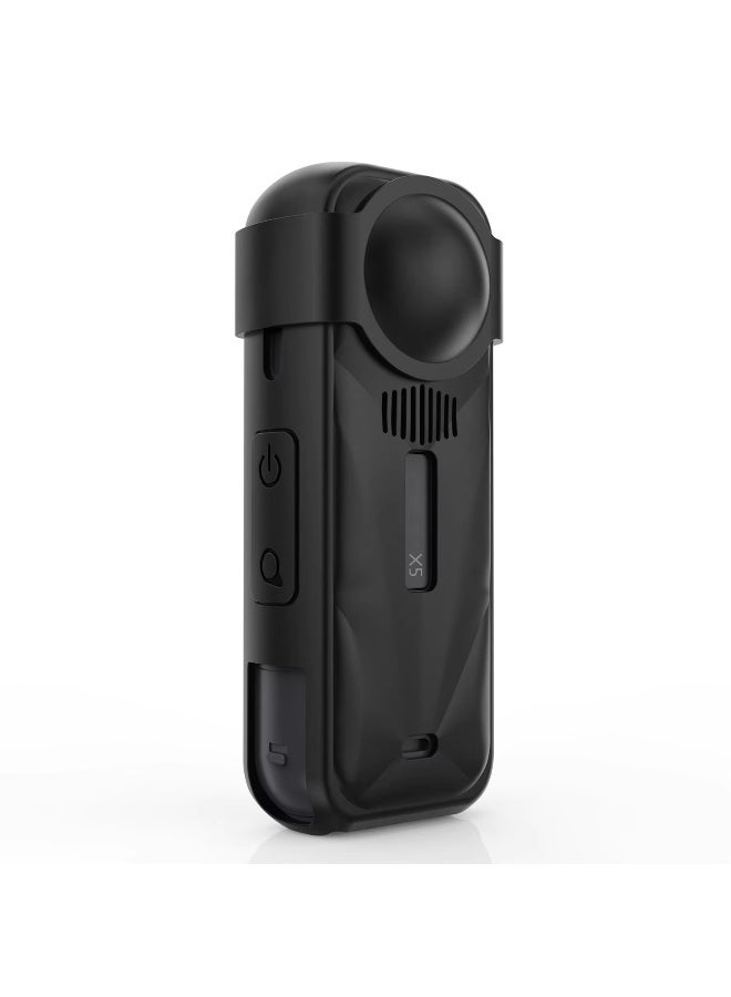 Silicone Case for Insta360 X5 Lens Protector Cover Screen Protector Body Protection Case for Insta360 X5 Camera Accessories - Image 2