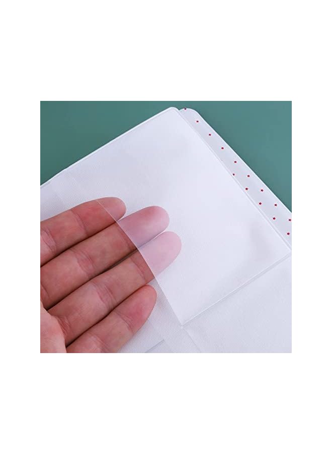 The Bros 64 Pcs Pocket Mini Album for Fujifilm Instax Mini 7s 8 8+ 9 25 26 50s 70 90 Instant Camera Mini Pocket Album 3 Inch Photo Album and Business Card (Ice Blue) - Image 5