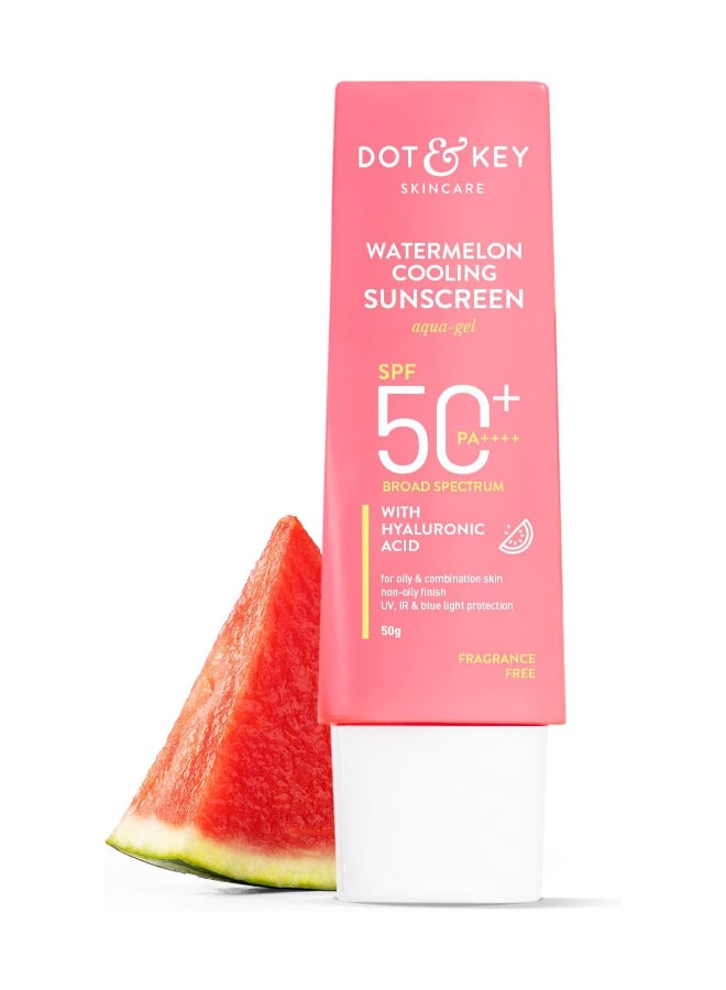 Dot & Key Watermelon Hyaluronic Cooling Sunscreen Spf 50G - Image 1