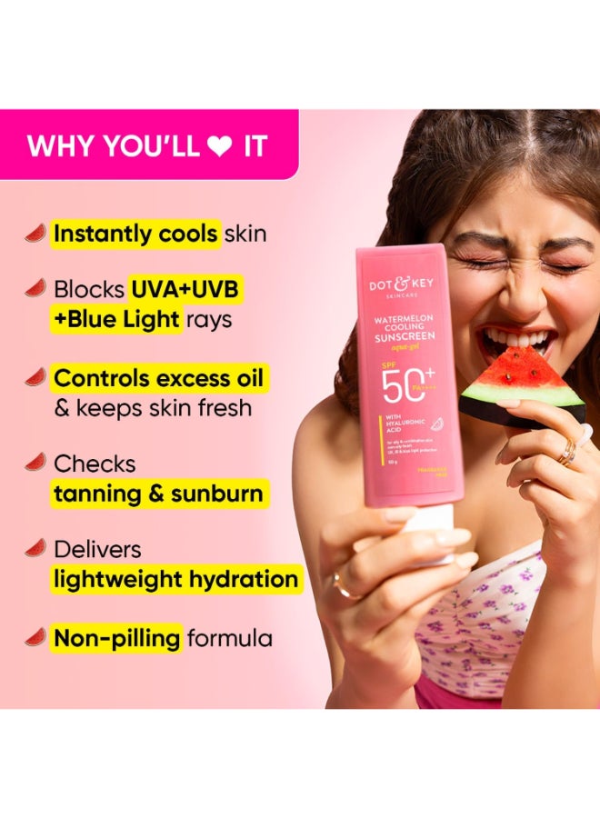 Dot & Key Watermelon Hyaluronic Cooling Sunscreen Spf 50G - Image 4