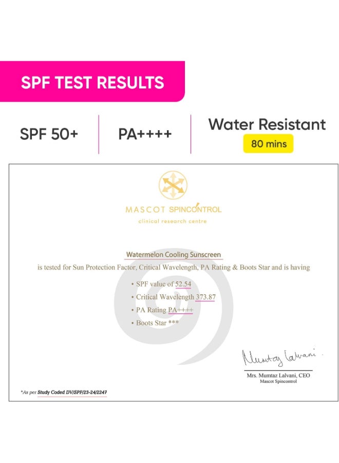 Dot & Key Watermelon Hyaluronic Cooling Sunscreen Spf 50G - Image 3