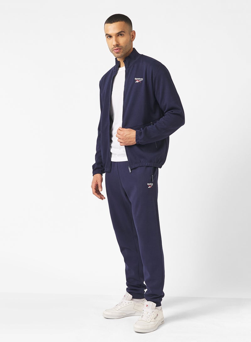 ريبوك بدلات رياضية بسحاب وشعار بنك - Image 4