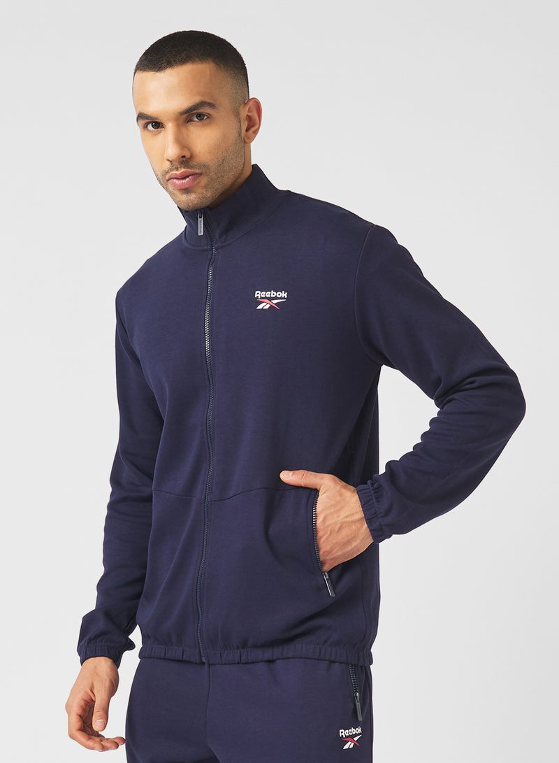 ريبوك بدلات رياضية بسحاب وشعار بنك - Image 2