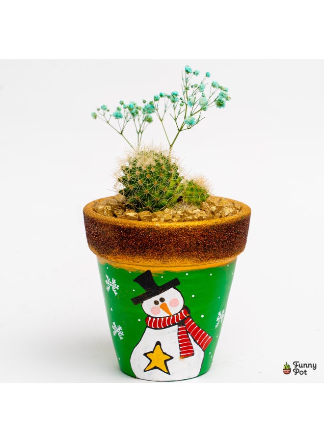 Funny Pot Cactus pottery pot 