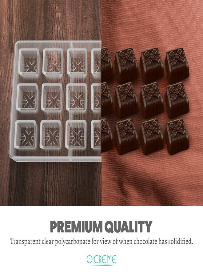 O'Creme Clear Polycarbonate Chocolate Mold (Gift Box) - Image 2
