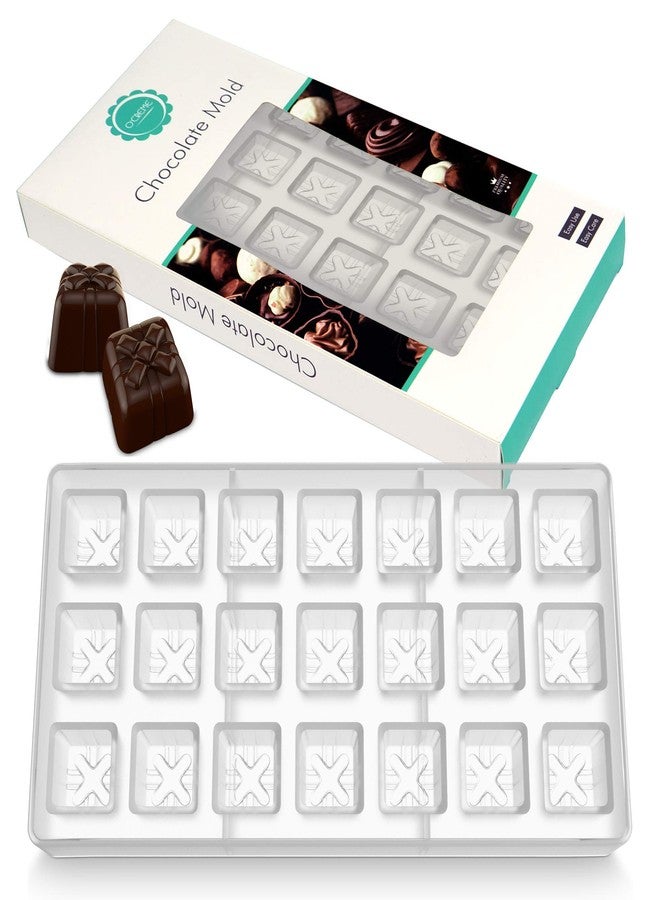 O'Creme Clear Polycarbonate Chocolate Mold (Gift Box) - Image 1