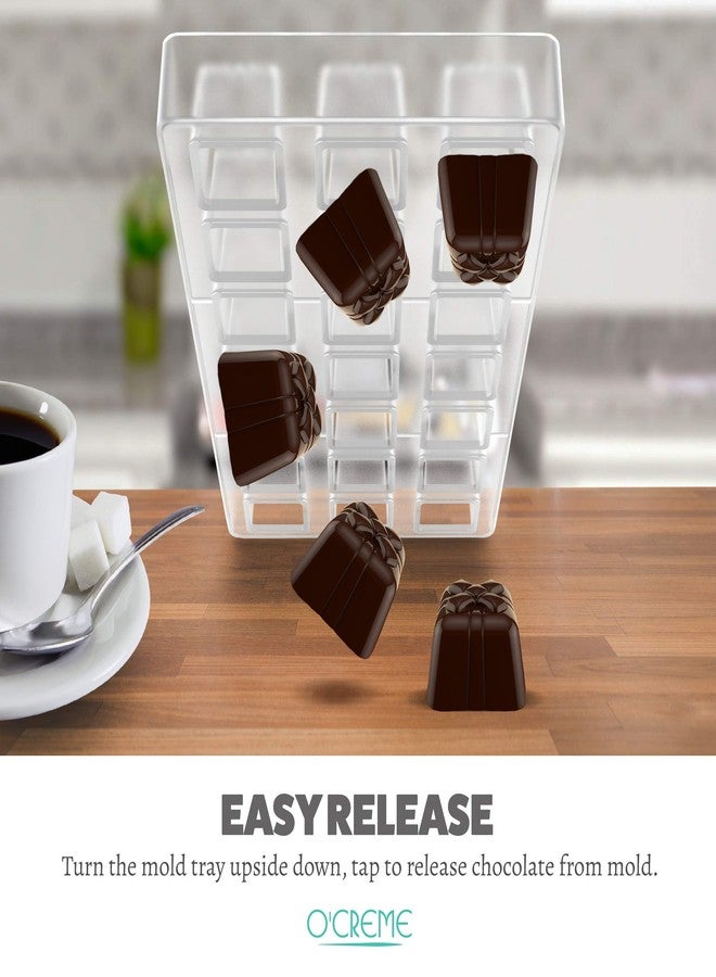 O'Creme Clear Polycarbonate Chocolate Mold (Gift Box) - Image 3