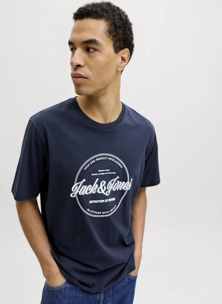 Graphic Crew Neck T-Shirt