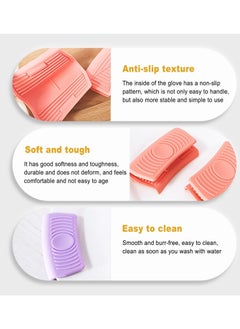 Excefore Silicone Pot Handle Sleeve, Reusable Cast Iron Handle Cover, Anti-Slip Silicone Skillet Handle Cover Washable for Frying Cast Iron Skillet Metal Pan, 6 Colors(Set of 12)  - Image 3