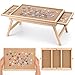 BrightRow Small Puzzle Board with Legs 165 x 13 Inch Portable Puzzle Table with 2 Drawers Wooden Jigsaw Game Board Suitable for Personal - Image 2