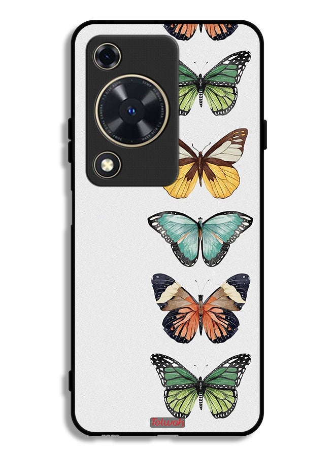Tolwak Huawei nova Y72 Protective Case Cover Four Butterflies - Image 1